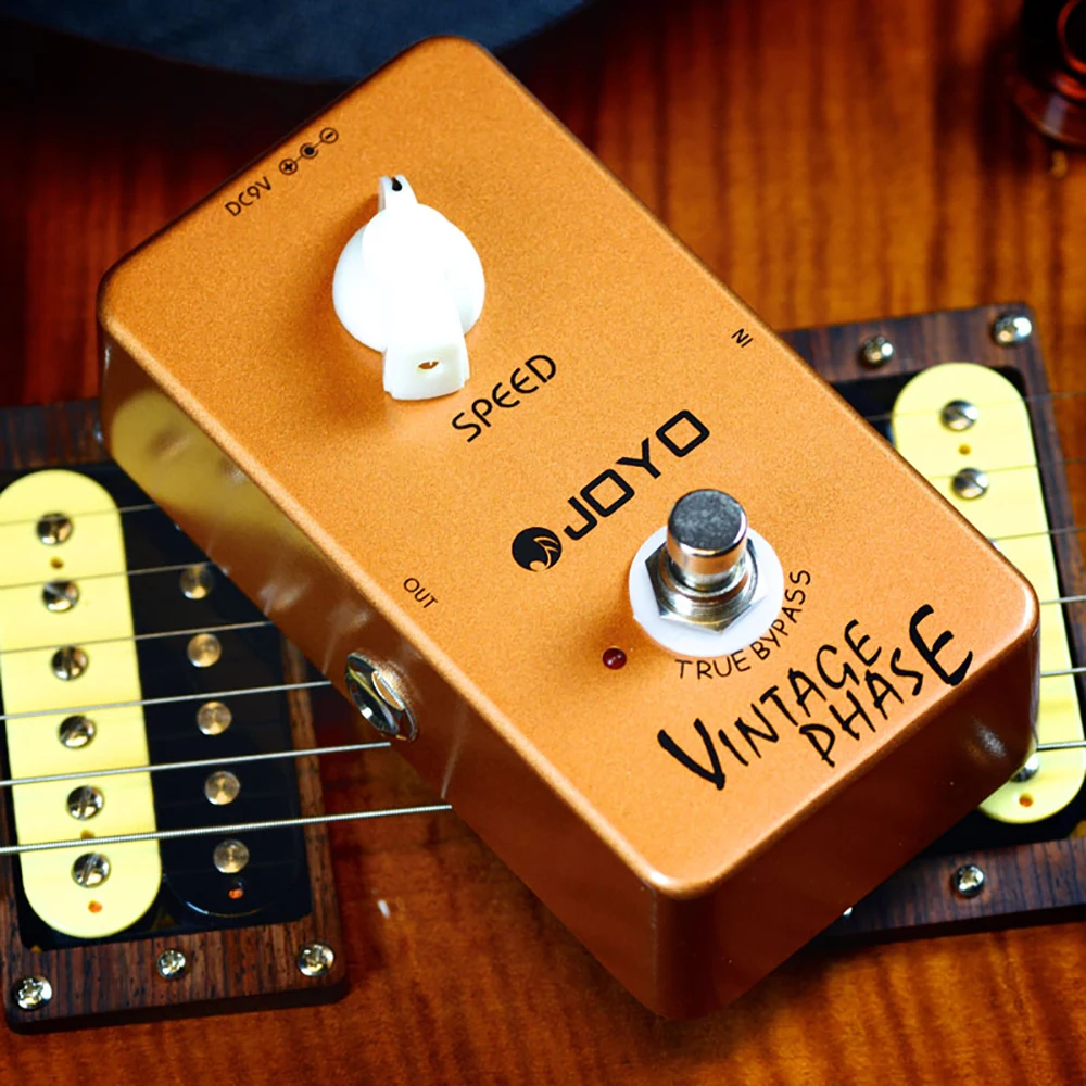 

Винтажная фазовая гитарная педаль JOYO JF06, классические фазовые звуки мини-педали для гитары 70-х годов, истинное обходное гитарное украшение