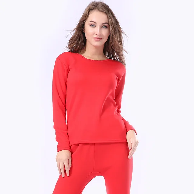 Winter Lovers Thermal Underwear Women Men Unisex Seamless Pant Top Suit Warm Pajamas Men's Velvet Super Thick Thermal Pajamas