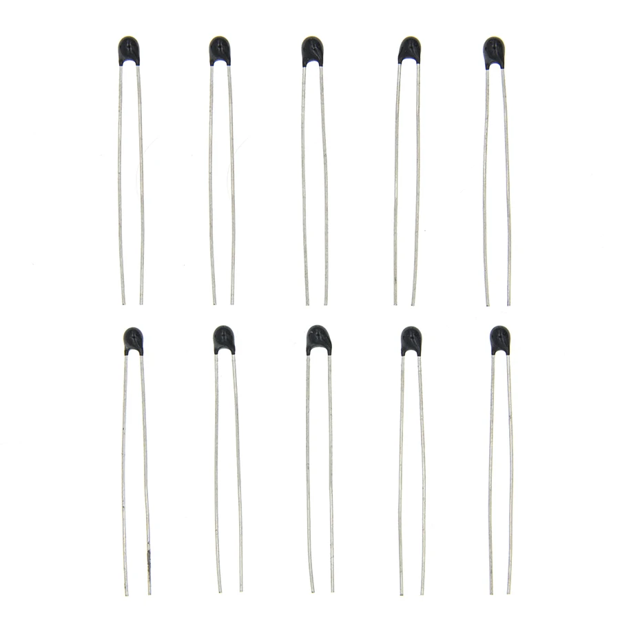 100pcs=10value*10pcs NTC Thermistor Resistor Kit NTC-MF52AT 1K 2K 3K 4.7K 5K 10K 20K 47K 50K 100K +-5% 3950B | Электронные
