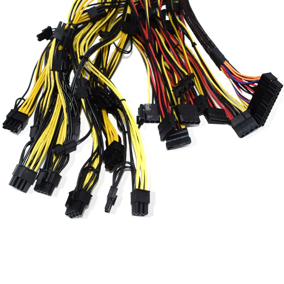 Оптовая продажа блок питания ATX 2000 Вт 2 шт. высокая эффективность 95% для майнинга