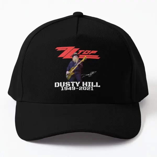 

Dusty Hill Rip Dusty Hill Joe Michael Baseball Cap Hat Printed Casual Women Casquette Outdoor Black Hip Hop Sport Sun Summer