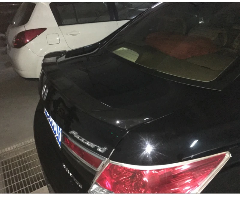 Пригодный для Honda Accord спойлер 2008 2009 2010 2011 2012 2013 автомобиль ABS пластик Неокрашенный