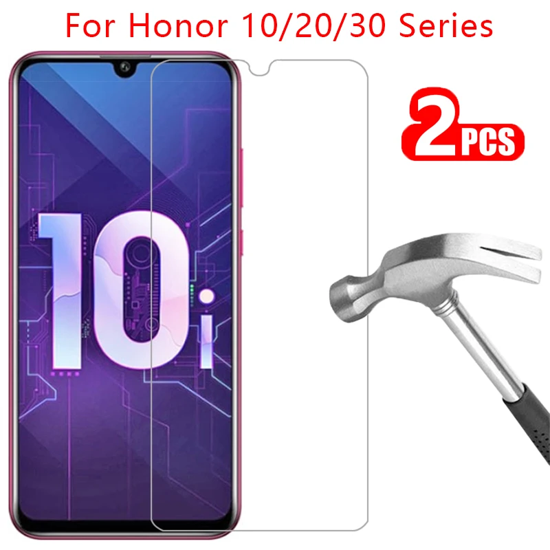 Защитное стекло для honor 10i 20 s 30s x10 v10 v20 v30 pro защита экрана закаленное huawei honer view v 10 i