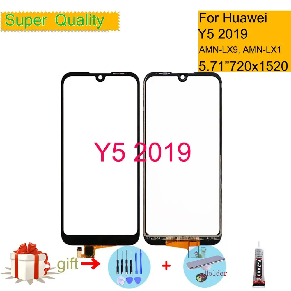 

For Huawei Y5 2019 AMN-LX9 AMN-LX1 AMN-LX2 AMN-LX3 Touch Screen Digitizer Front Outer Glass Lens Y5 2019 Touch Sensor Panel