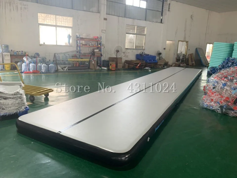 Купить Бесплатная доставка 10x2x0,2 м воздушная дорожка надувная гимнастика Акробатический воздушный Дорожный Коврик с электрическим воздушным насо...