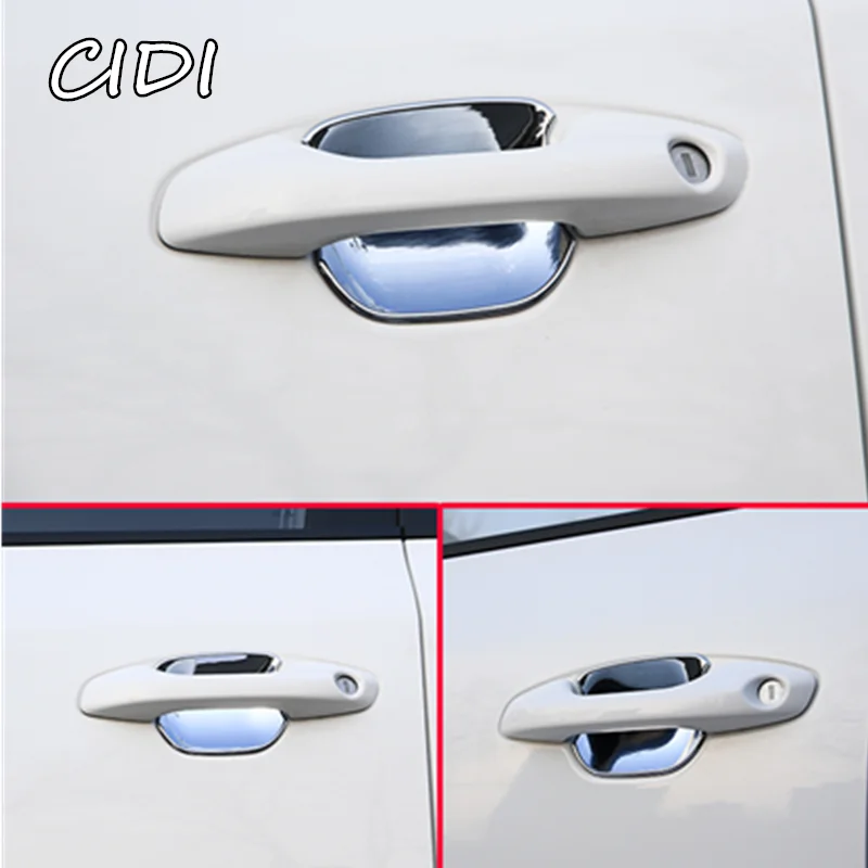 Для Kia Rio 4 X line 2017 2018 2019 ABS хромированный углеродного волокна дверные ручки крышки