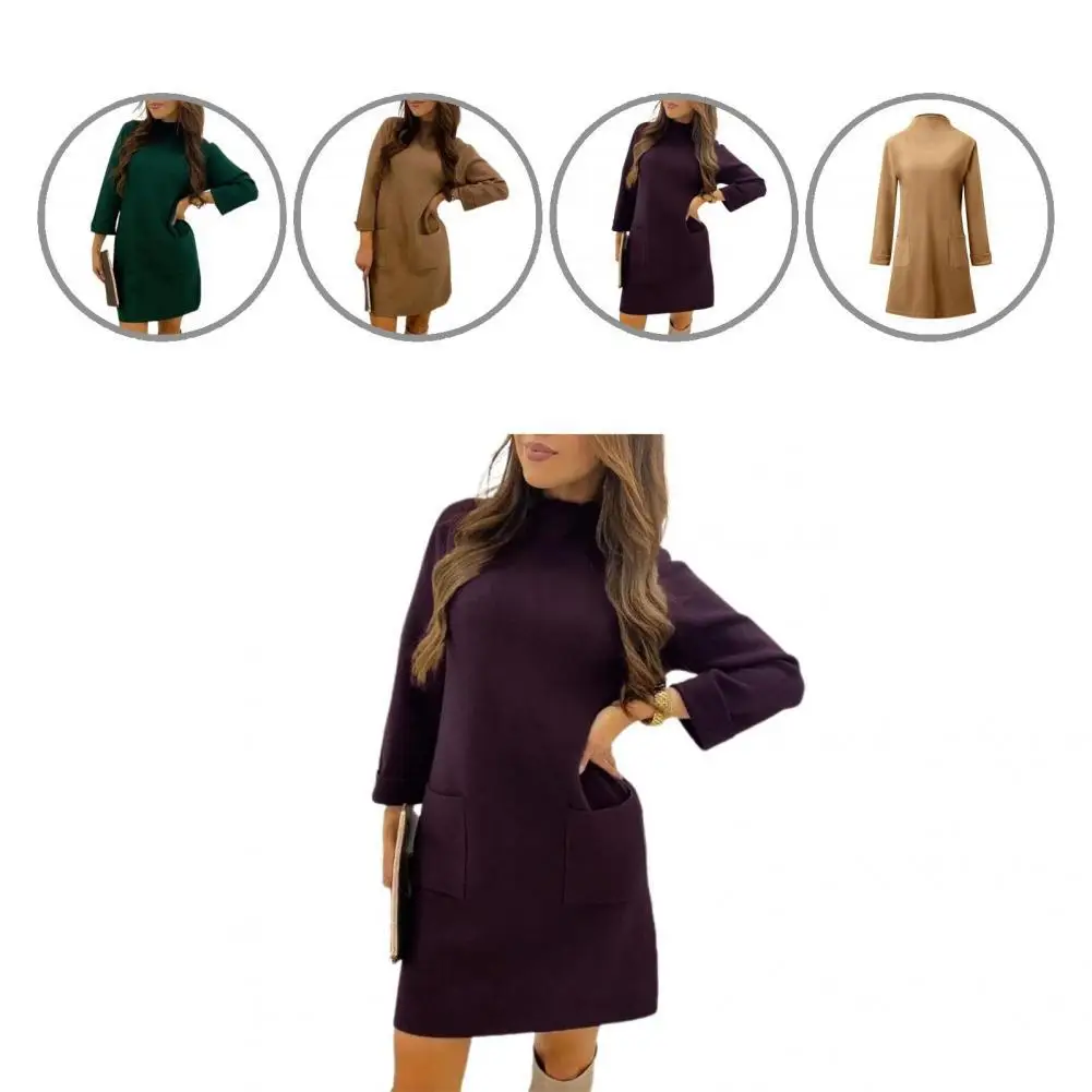 

Flannel Modern Fine Workmanship Fit Dress Fabulous Pullover Dresses Slim for Home