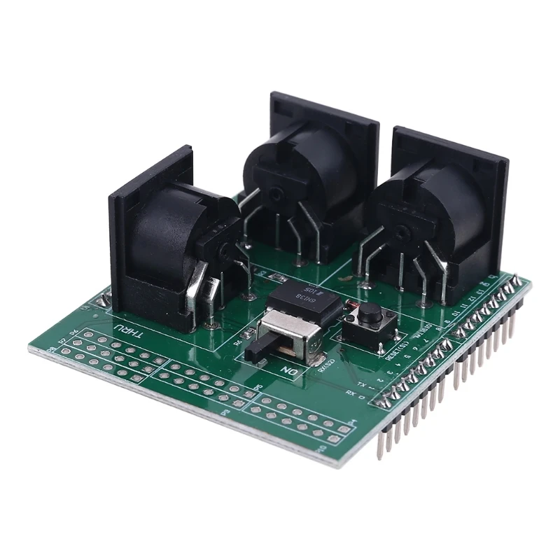 

MIDI Shield Musical Breakout Board Instrument Digital Interface Adapter Plate Module for Compatible Adapter Board