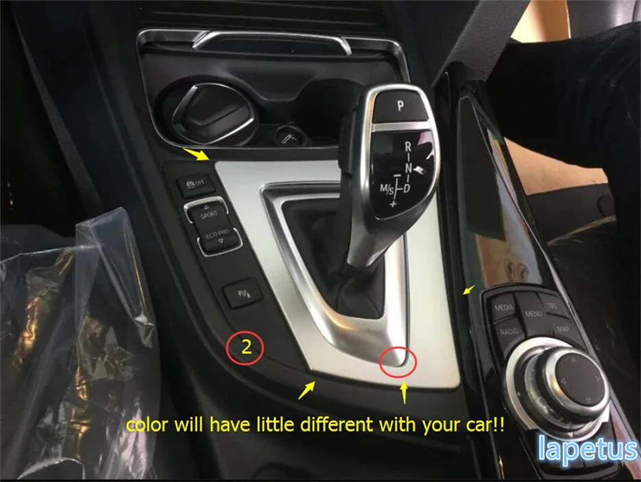 Декоративная рамка для панели переключения передач Lapetus 2 шт. подходит BMW 3 серии F30