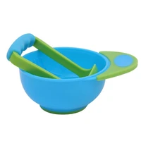 baby food handmade grinding food learn bowl fruits masher bowl baby food grinder child holding fine grinding rod bowl for baby