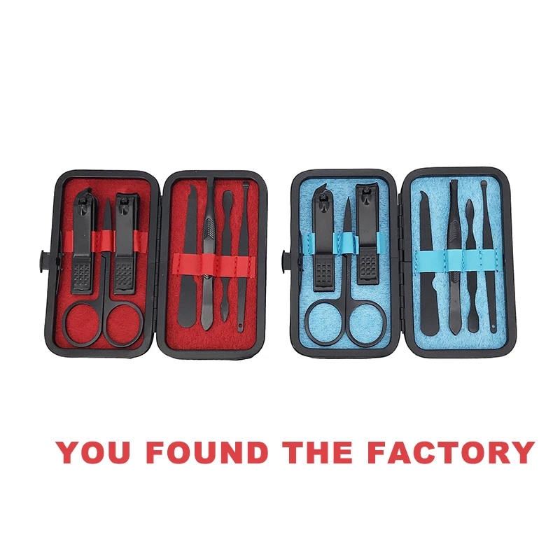 7 шт./компл. многофункциональные кусачки для ногтей комплект Нержавеющая сталь