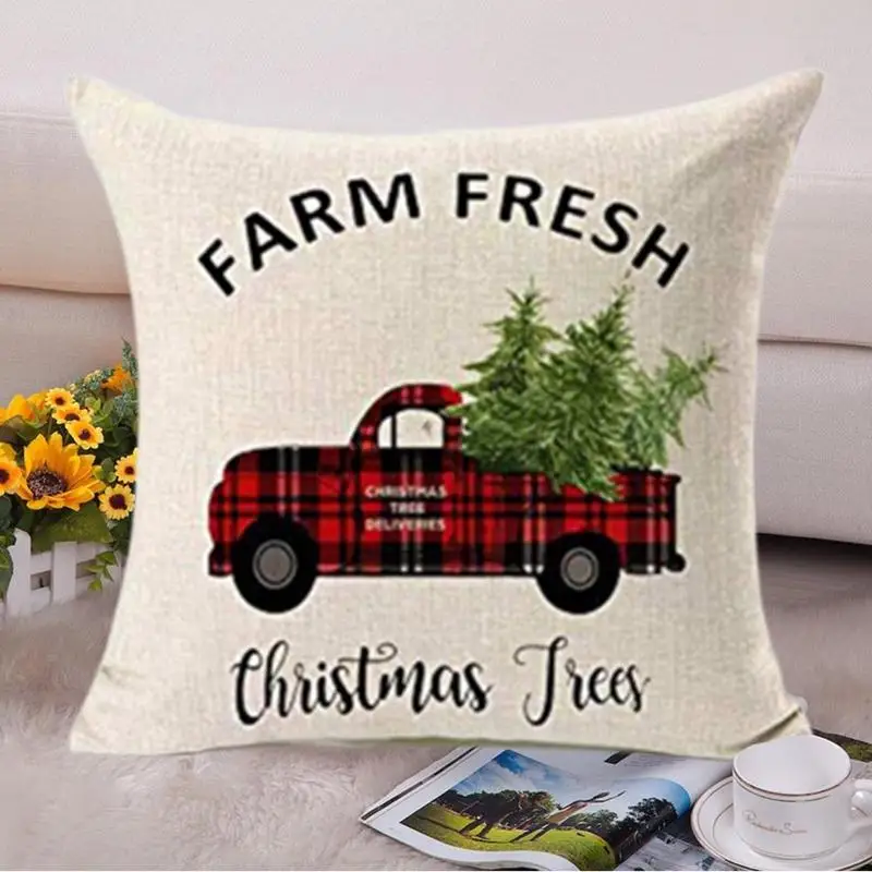 Рождественские украшения декоративные наволочки для подушек в стиле