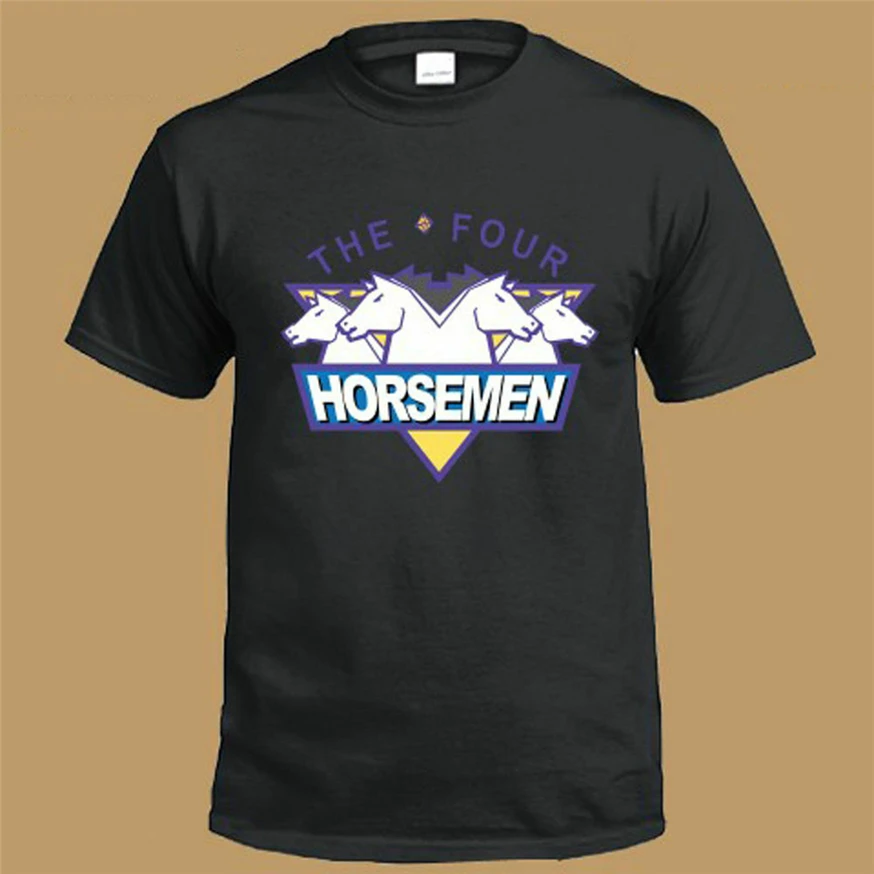 Популярно! Четырехконский логотип фильм футболка Размер Loose свободный размер Топ