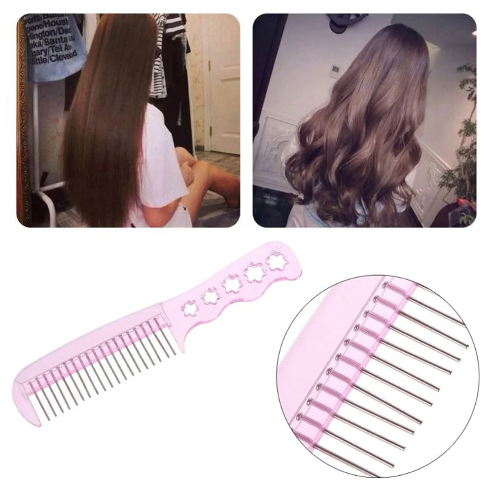 Антистатический гребень для наращивания волос 1 шт. гладкий парика конский