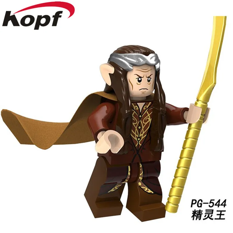 20 шт. строительные блоки Властелин колец Gandalf Thranduil Elrond Galadriel Merry Arwen фигурки для детей Подарочные игрушки PG8148