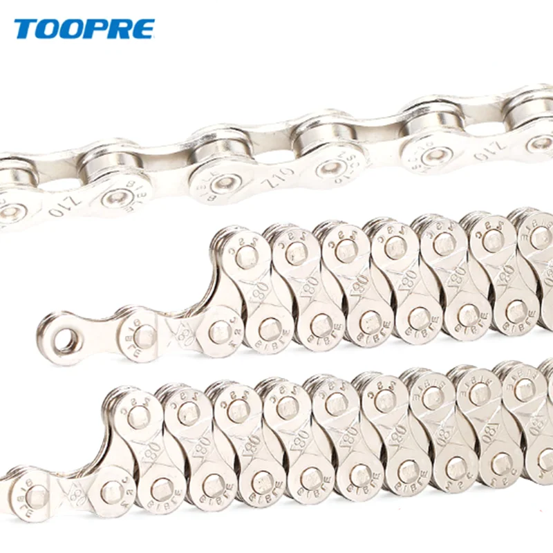 Односкоростная велосипедная цепь из углеродистой стали 6/7/8/9/10/11 скорость 21/24/27/30