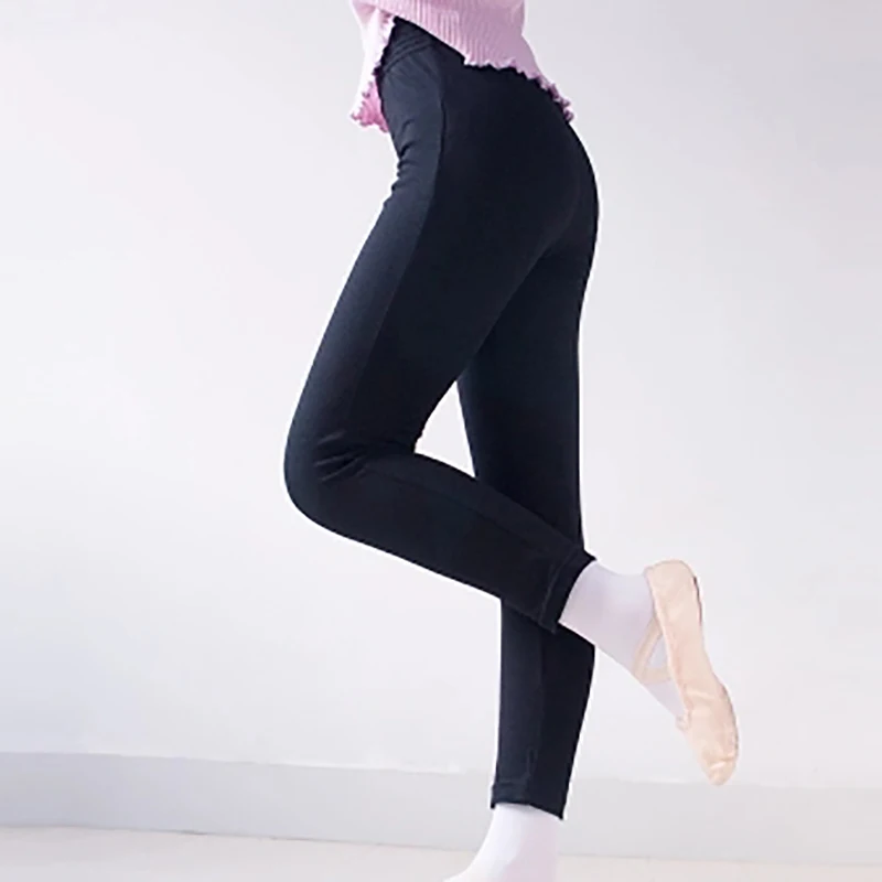 Женские леггинсы Капри Для балета обтягивающие Стрейчевые штаны для гимнастики