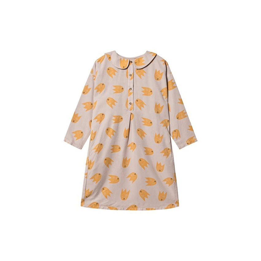 Pre-sale SQING-B Girls Dress New Fall 2019 Winter Cartoon Princess Kids Dresses for Christams Print Toddler Girl | Детская одежда и