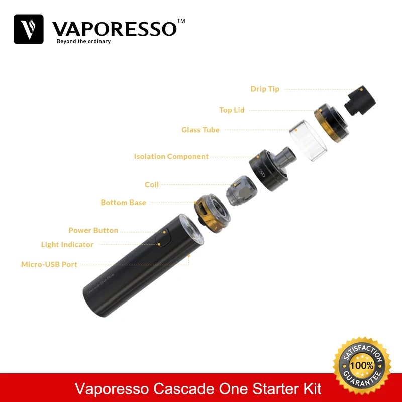 Оригинальная электронная сигарета Vaporesso Cascade One Plus 3000 мАч стартовый набор с GT Mesh