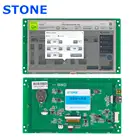 7 дюймов промышленный Дисплей ЖК-дисплей сенсорный Экран с UART Порты и разъёмы + программное обеспечение для промышленного Управление 100 шт