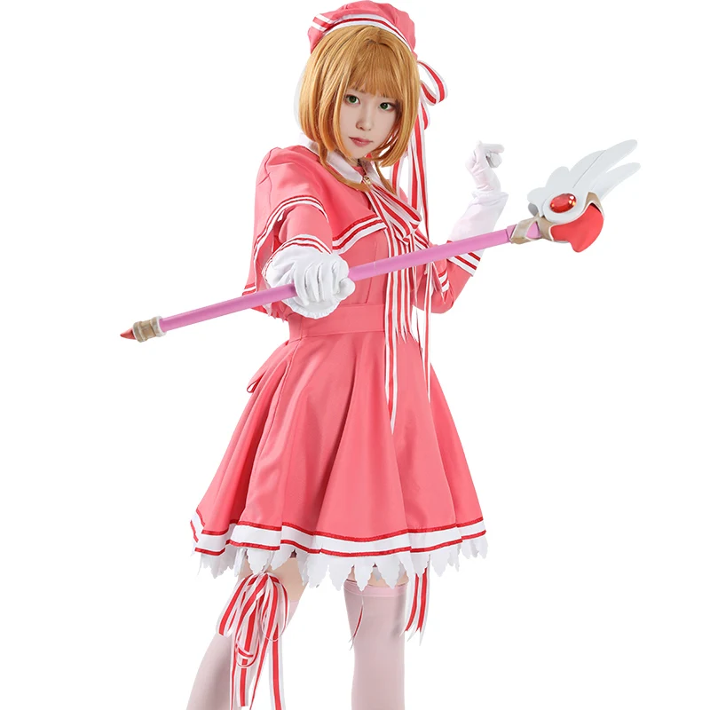 Карточная Обложка карточная карточка прозрачная Сакура косплей КИНОМОТО одежда