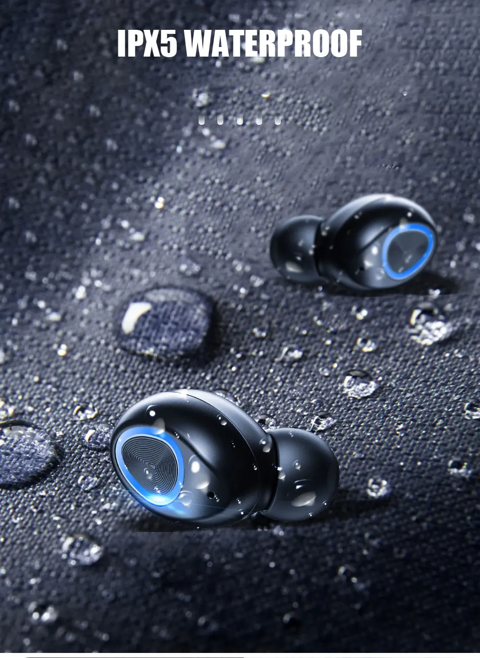 TWS беспроводные наушники Bluetooth стерео беспроводные наушники водонепроницаемые спортивные наушники гарнитура с микрофоном зарядный чехол для Xiaomi