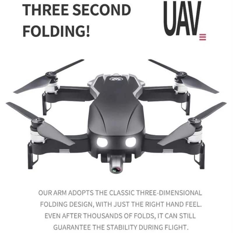 2-Axis Gimbal Aerial RC Дрон 30 мин 1600 м GPS Бесщеточный 4K HD Двойная камера Оптическое
