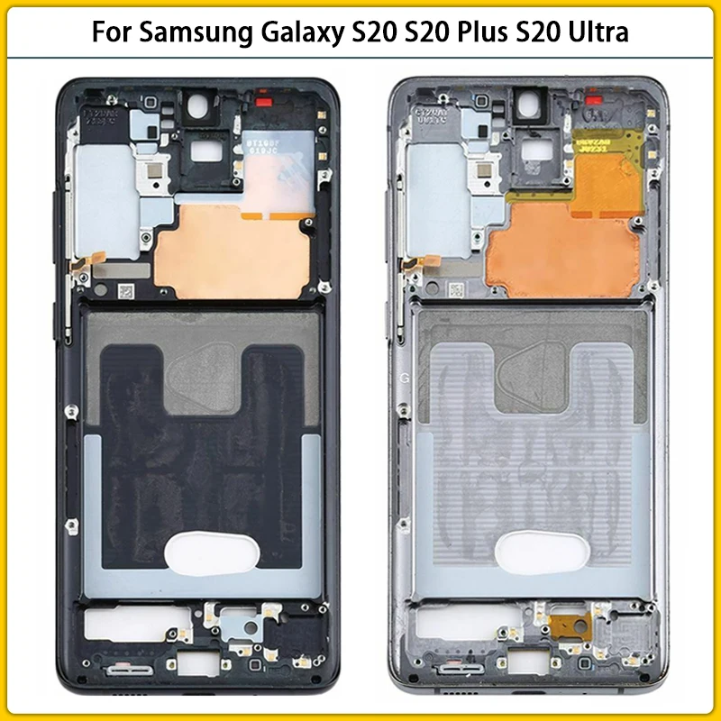 

Для Samsung Galaxy S20 S20 Plus S20 ультра средняя рамка ЖК-опорная пластина Корпус Передняя рамка Лицевая панель Замена Ремонт