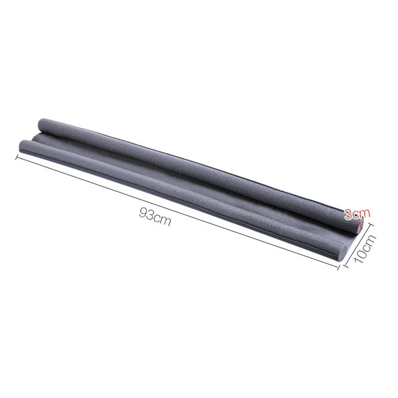 

Stopper Dust Flexible Door Noise Bottom Draft Reduction Sound Weatherstrip Window Sealing Blocker 93CM Strip Proof Sealer Under