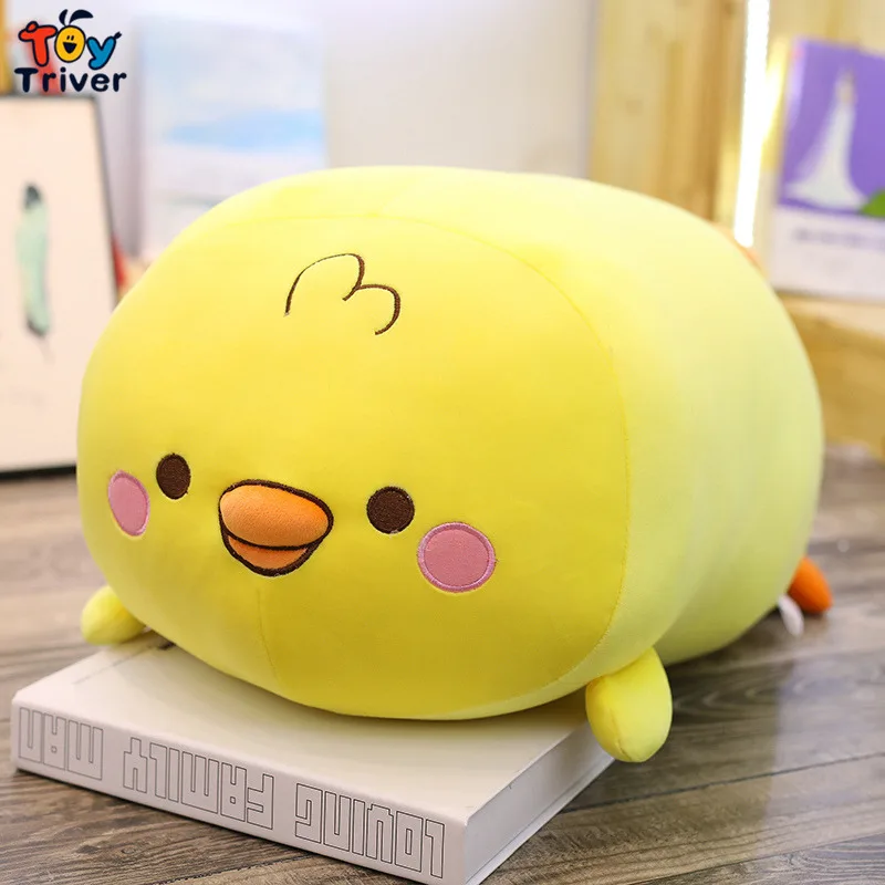 Kawaii Желтая курица свинья Сиба собака плюшевая игрушка мягкое животное кукла