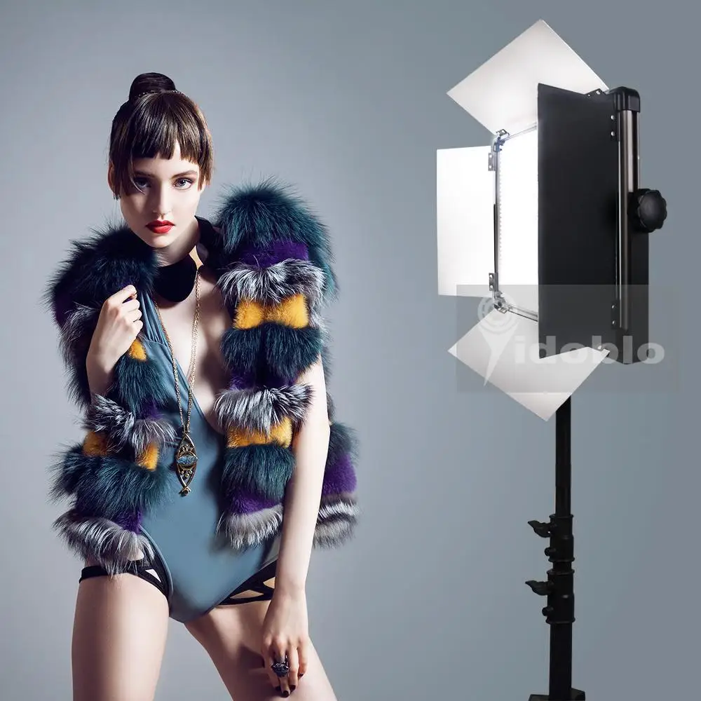 

120W LED Continue Lighting Studio Lights For Video Interview Photography Shooting Warm & Cold Color D-1500II Pro Studio LED lamp