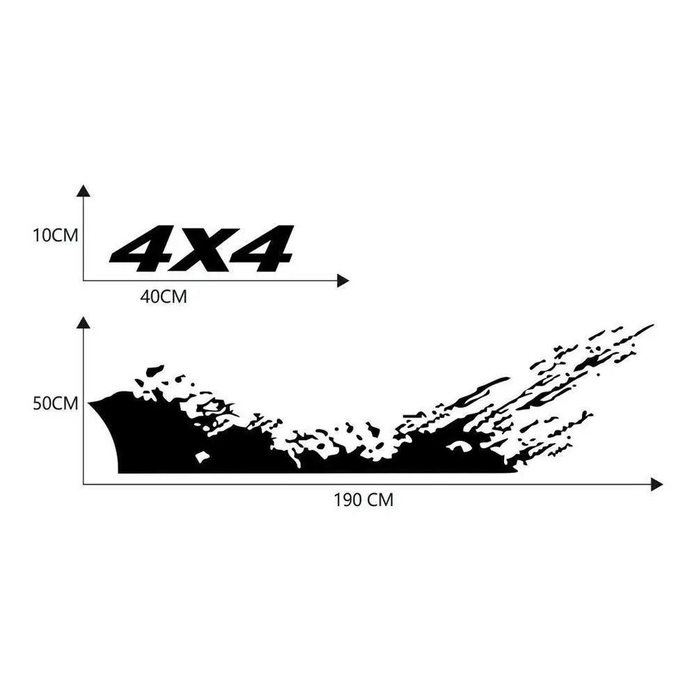 

Splash Car Stickers Off-road Styling Package Graphic Vinyl Film Car Auto Parts