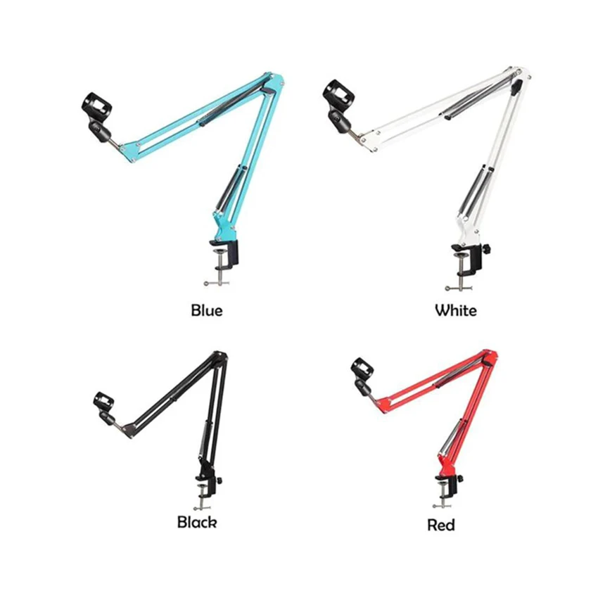 Выдвижной держатель микрофона для записи с зажимом монтажный зажим стола