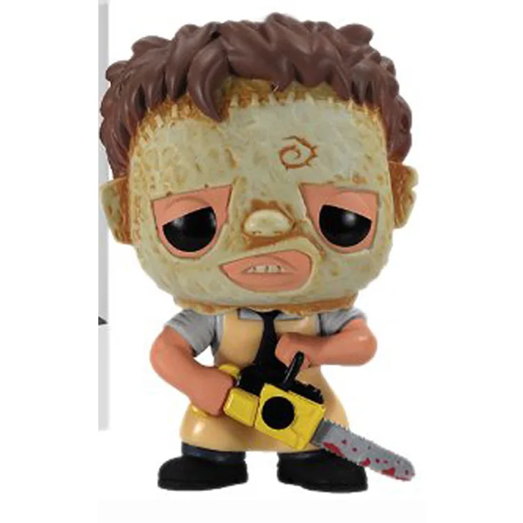 

1 Pop Human Skin Face Leatherface Hand Office Doll Model Decoration Texas Chainsaw Killer 11#