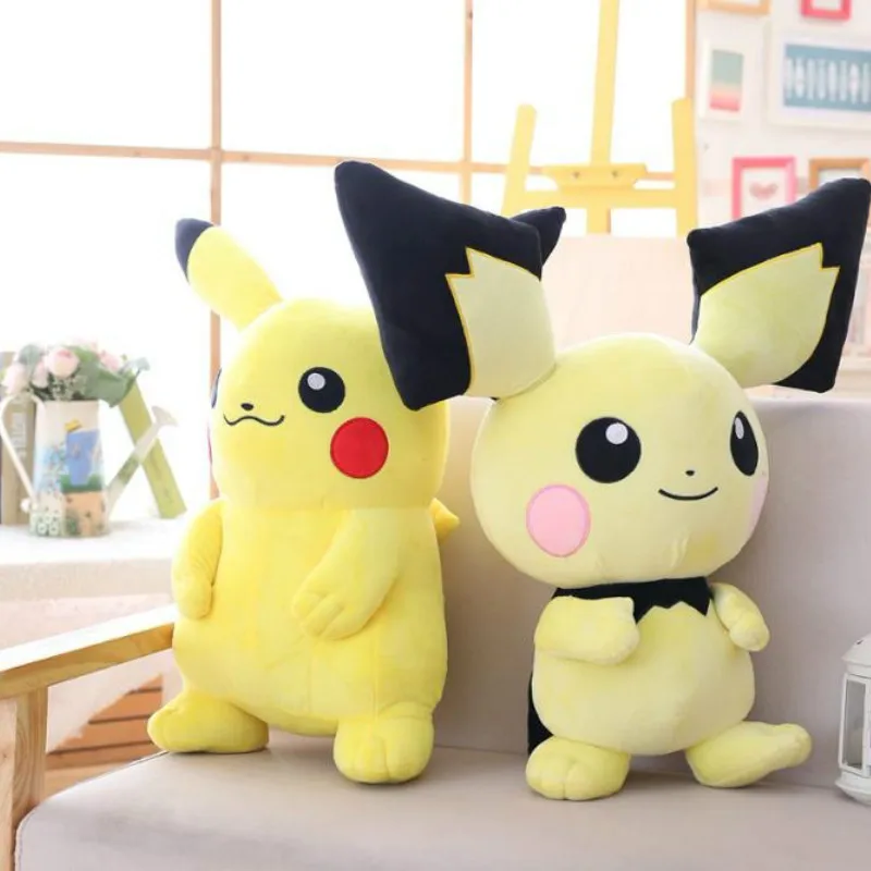 TAKARA TOMY Pokemon Pichu плюшевая мягкая Пикачу Подростковая версия Эволюция хобби кукла