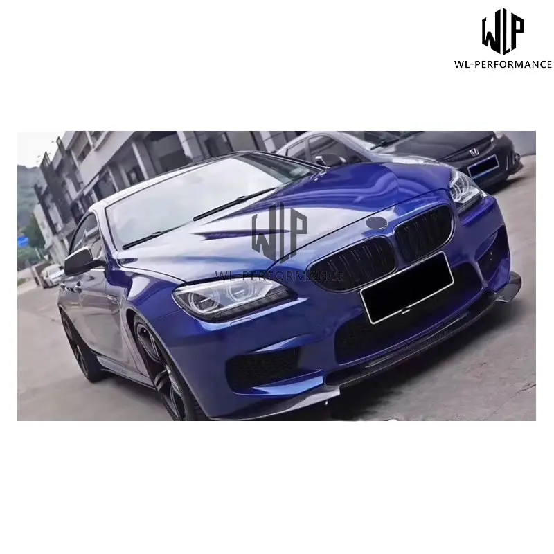 Высококачественный сплиттер для передних губ из углеродного волокна 6 серий