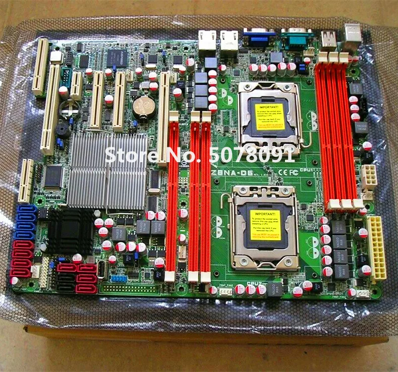 Системы запасная материнская плата для Z8NA D6 X58 1366 DDR3 Материнская