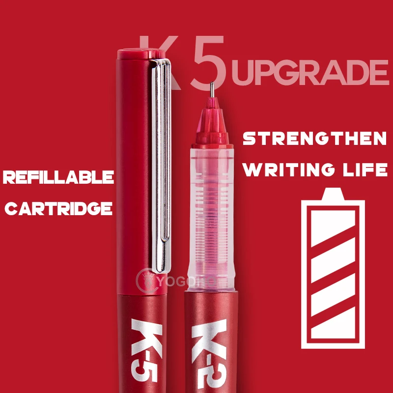 M & G k5 полный иглу прямо Жидкости шариковая ручка BX V5 0 5 мм гелевая экзамен