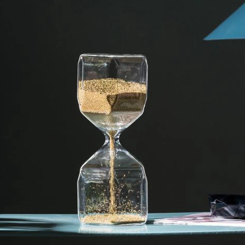 Adornos decorativos para el hogar, reloj de arena creativo de escritorio, estilo n&oacute;rdico moderno, decoraci&oacute;n para sala de estar-1