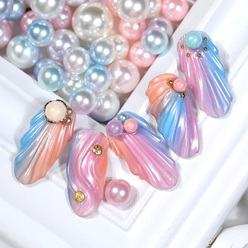 BORN PRETTY 1 г блёстки для ногтей порошок Шелли блестящий пыль дизайн украшение Pingment