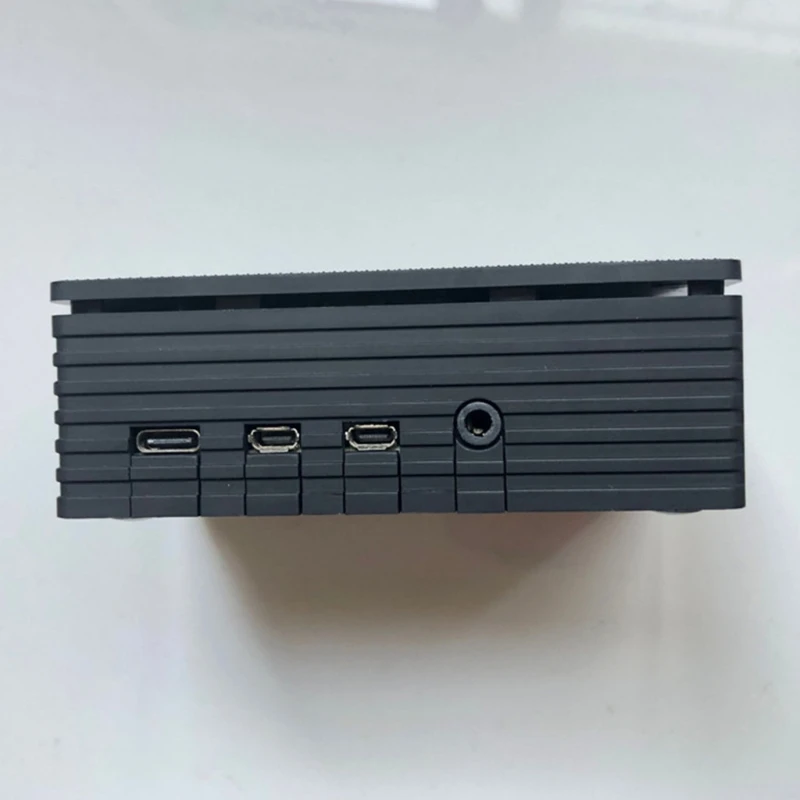 

ABS Case Enclosure Protective Cover Shell with Quiet Cooling Fan for Raspberry Pi 4 Model B Accessories M18
