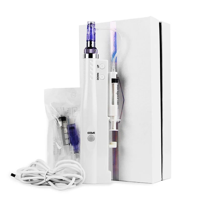 Дропшиппинг игла Бесплатная портативная кожа инжектор воды мезотерапия мезорун