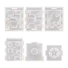 Форма для смолы сделай сам, силиконовый фонарь, Рождественская лампа, Прозрачная силиконовая форма для смолы, эпоксидная смола, ручная работа