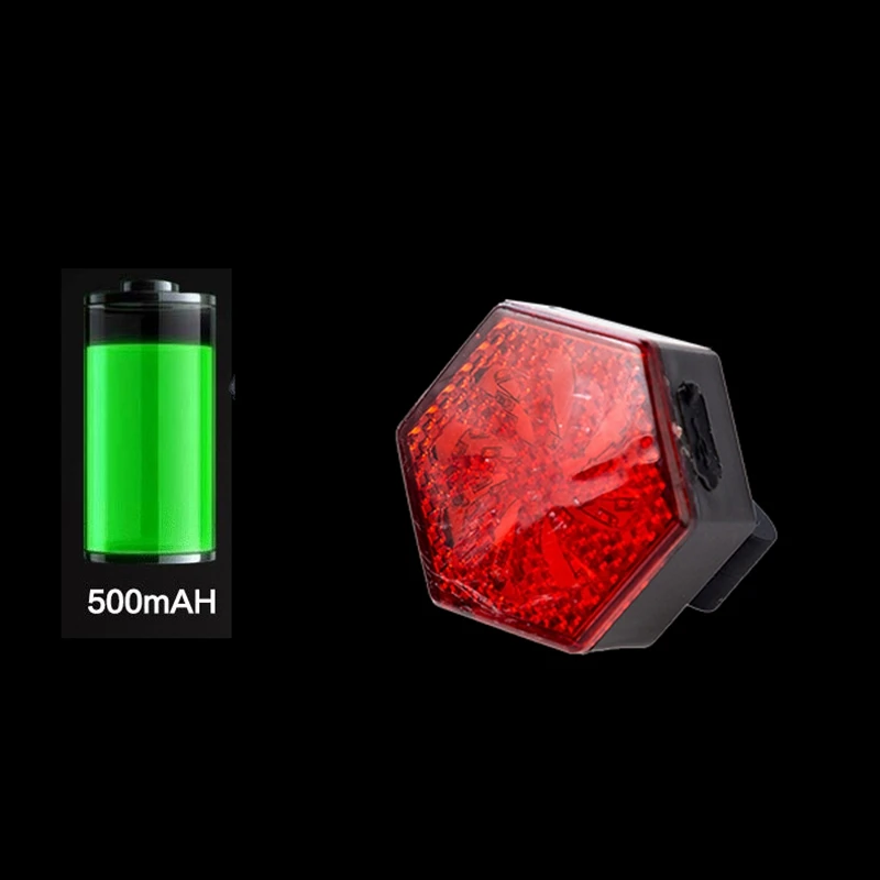 

Bike Taillight LED Night Riding Warning Light Bicycle Rear Light Riding Equipment Bicycle Accessories