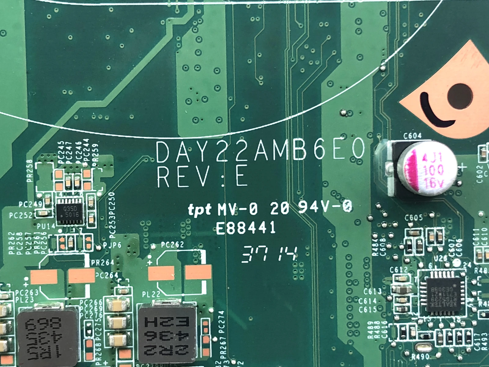 Высокое качество 763422-501 763422-001 для HP Pavilion 17Z-F000 17-F Материнская плата ноутбука DAY22AMB6E0