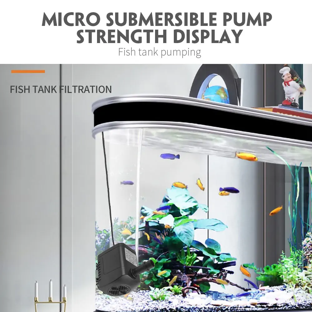 

Ultra-quiet Adjustable Flow Rate Waterproof Brushless Pump Mini Submersible Water Pump Solar Micro Submersible Pump dropship