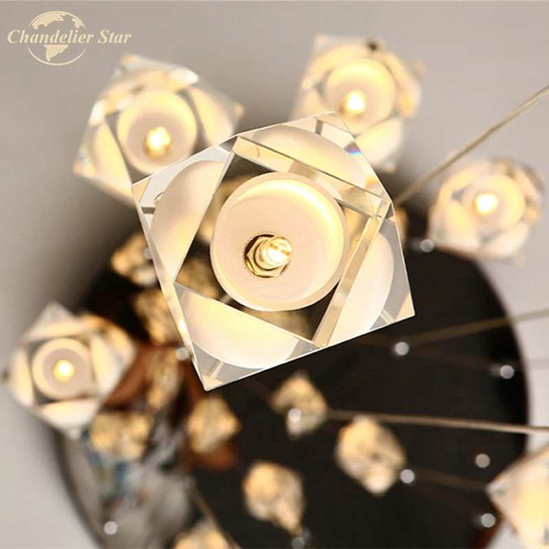 売る スパイラルとクリスタルのモダンなLEDシーリングランプ,モダンなデザイン,屋内照明,装飾的なシーリングライト,リビングルーム,階段,ベッドルームに最適です。