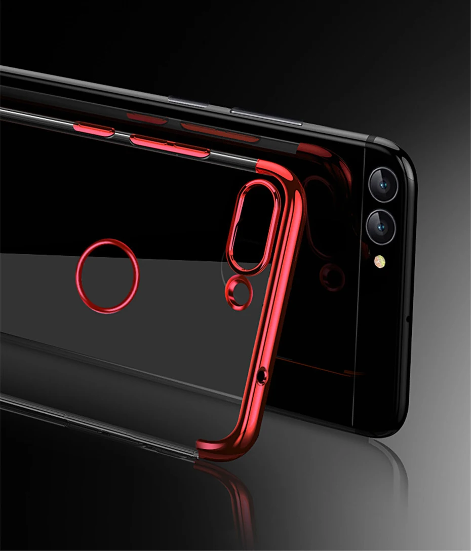 Huawei P Smart чехол, прозрачное покрытие, Мягкая силиконовая задняя крышка для huawei P Smart Plus P Smart Z Phone Coque