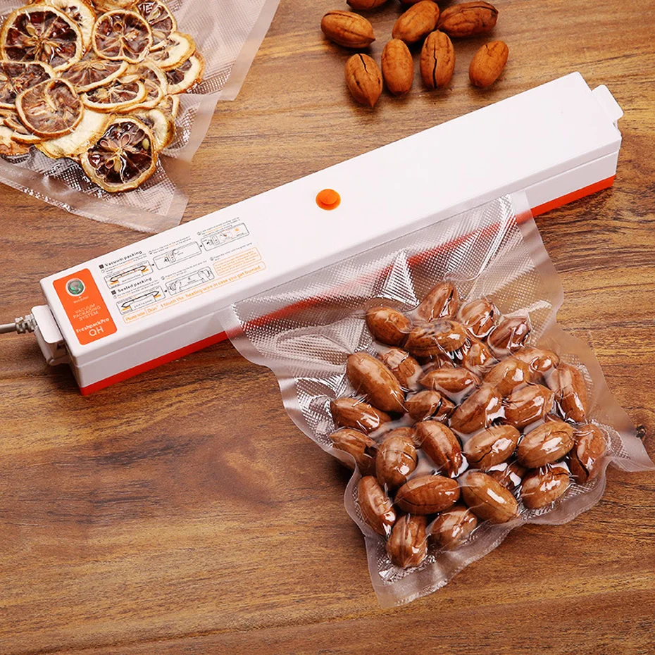 

Portable Household Vacuum Sealer Food Vacuum Sealer Packaging Machine 220V Vaccum Packer for Food Saver