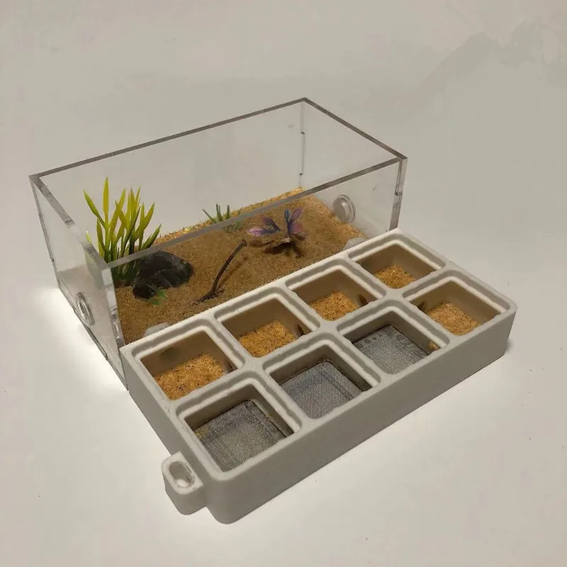 3D печать PLA Ant Nest новые муравьи фермы плоские акриловые муравьи мастерские насекомые клетки граня де гормигаз nid fourmis вилла ПЭТ мания